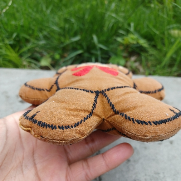 •Teddy Bear red bow hand made Plush Stuffed Animal doll - Picture 7 of 11